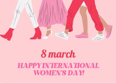 Every challenge you overcome makes you stronger. Keep going! Happy Women's Day! Every challenge you overcome makes you stronger. Keep going! Happy Women's Day!
