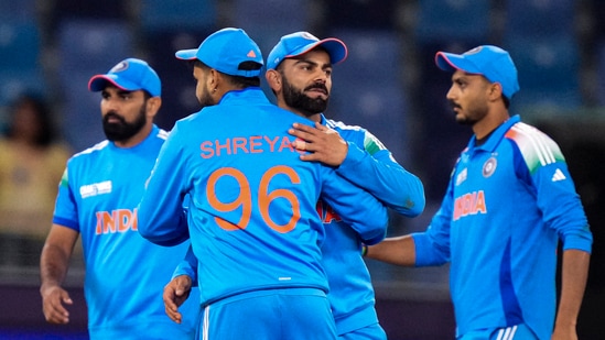 India will take on New Zealand in the ICC Men's Champions Trophy final on Sunday, (PTI)