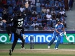 Glenn Phillips took a blinder to send Shubman Gill back to the hut. Glenn Phillips took a blinder to send Shubman Gill back to the hut.