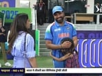 Rohit Sharma with wife Ritika and daughter Samaira Rohit Sharma with wife Ritika and daughter Samaira