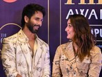 Bollywood actors Shahid Kapoor and Kareena Kapoor Khan during the IIFA Awards. Bollywood actors Shahid Kapoor and Kareena Kapoor Khan during the IIFA Awards.
