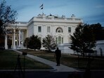 View of the White House in Washington, DC on November 6, 2024. View of the White House in Washington, DC on November 6, 2024.