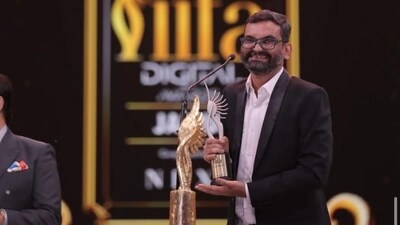 Deepak Kumar Mishra, the man behind Panchayat Season 3, won the award for Best Direction (Series) at IIFA Digital Awards 2025. (Instagram) Deepak Kumar Mishra, the man behind Panchayat Season 3, won the award for Best Direction (Series) at IIFA Digital Awards 2025. (Instagram)