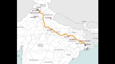 Amritsar-Kolkata Industrial Corridor (Sourced)