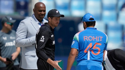 India and New Zealand will lock horns in the big-ticket Champions Trophy final. (AP) India and New Zealand will lock horns in the big-ticket Champions Trophy final. (AP)