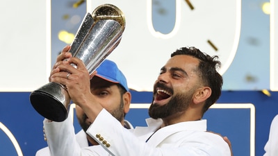 After India won the Champions Trophy 2025 in Dubai, Virat Kohli broke silence on retirement talks. (AP) After India won the Champions Trophy 2025 in Dubai, Virat Kohli broke silence on retirement talks. (AP)
