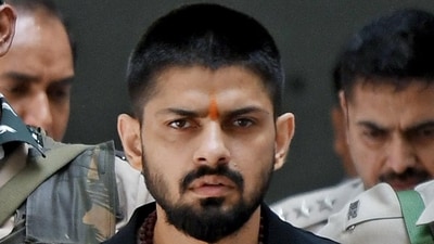 A file photo of Gangster Lawrence Bishnoi. (File) A file photo of Gangster Lawrence Bishnoi. (File)