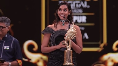 Anupriya Goenka won the award for Best Performance in a Supporting Role, Female (Film) for Berlin at IIFA Digital Awards 2025. The spy thriller which also stars Aparshakti Khurana, Rahul Bose and Ishwak Singh, is available to watch on ZEE5. (Instagram) Anupriya Goenka won the award for Best Performance in a Supporting Role, Female (Film) for Berlin at IIFA Digital Awards 2025. The spy thriller which also stars Aparshakti Khurana, Rahul Bose and Ishwak Singh, is available to watch on ZEE5. (Instagram)