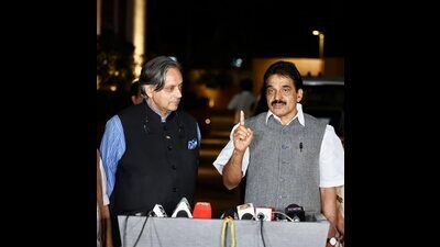 If Shashi Tharoor has had only a minimal role to play in the party, whether in or outside Parliament, is that because the Congress is wary of utilising his talents and skills because it is unaccustomed to such qualities? (AICC)