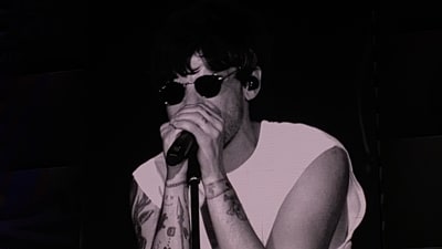 Louis Tomlinson during his first concert in Mumbai, India (Abigail Banerji/HT Photos)