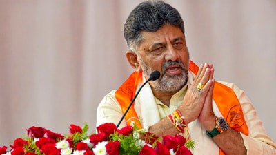 Karnataka Deputy Chief Minister DK Shivakumar. (PTI) Karnataka Deputy Chief Minister DK Shivakumar. (PTI)