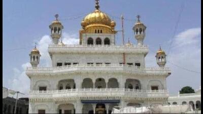 The Akal Takht office in the Golden temple complex in Amritsar. (HT Photo) The Akal Takht office in the Golden temple complex in Amritsar. (HT Photo)