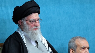 Iran's Supreme Leader Ayatollah Ali Khamenei said US demands would be both military and related to the regional influence of Iran. (Reuters)