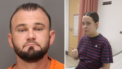 Miranda Corsette (R) was abducted and ‘dismembered’ by Steven Gress (L) (St. Petersburg Police Department/Facebook) Miranda Corsette (R) was abducted and ‘dismembered’ by Steven Gress (L) (St. Petersburg Police Department/Facebook)