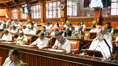 The Karnataka Budget 2025 has disappointed homebuyers, offering no major relief or solutions to their longstanding demands. While the budget prioritizes affordable housing and Bengaluru’s infrastructure, it fails to address key issues like assured ownership and property management reforms, say representatives of homebuyers’ associations. (Chief Minister's Office ) The Karnataka Budget 2025 has disappointed homebuyers, offering no major relief or solutions to their longstanding demands. While the budget prioritizes affordable housing and Bengaluru’s infrastructure, it fails to address key issues like assured ownership and property management reforms, say representatives of homebuyers’ associations. (Chief Minister's Office )