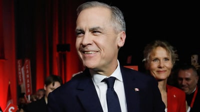 Mark Carney has also served as the governor of the Bank of Canada and Bank of England. (Reuters)