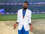 Hardik Pandya answers why India didn't travel to Pakistan for the Champions Trophy. Hardik Pandya answers why India didn't travel to Pakistan for the Champions Trophy.