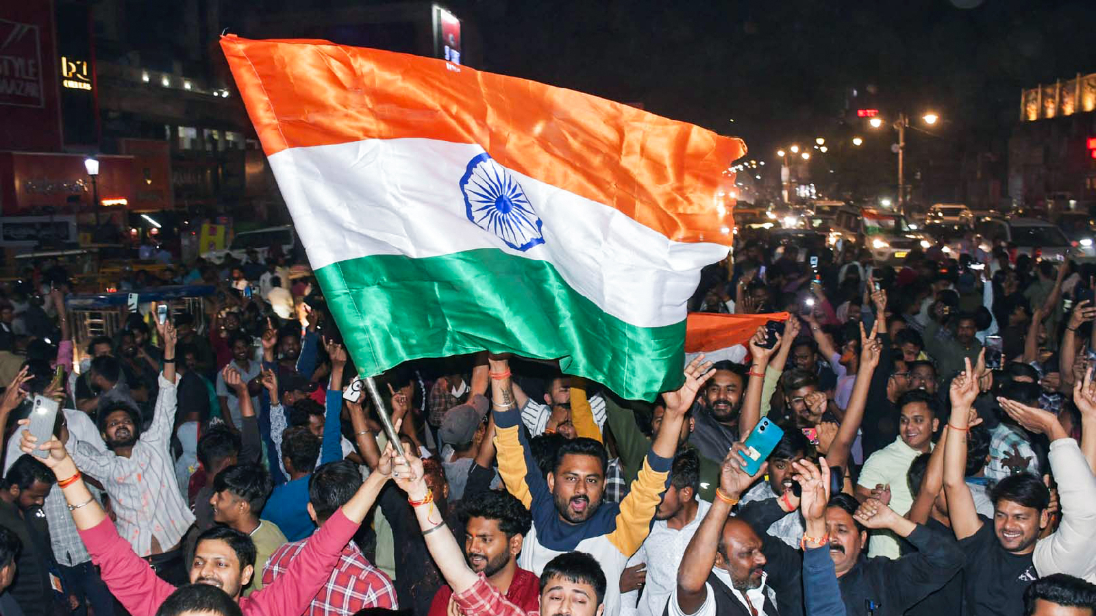 BJP leader claims Cong stifled Champion’s Trophy celebrations in Telangana; cops clarify | Latest News India
