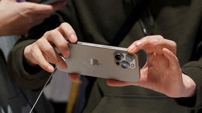 iPhone 16 Pro is now available for around  ₹1,05,000. (Florence Lo/Reuters)