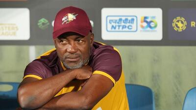 Brian Lara is captain of the West Indies Masters team that is playing in the International Masters League in India (HT)