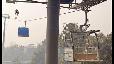 Currently, a single gondola is being tested on the nearly 3-km stretch between Cantt and Rathyatra. (Sourced)