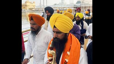 Newly appointed jathedar Giani Kuldeep Singh Gargaj. (ANI) Newly appointed jathedar Giani Kuldeep Singh Gargaj. (ANI)