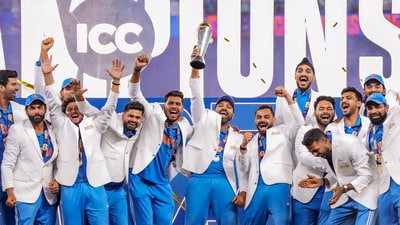 India defeated New Zealand to win Champions Trophy 2025. (PTI) India defeated New Zealand to win Champions Trophy 2025. (PTI)