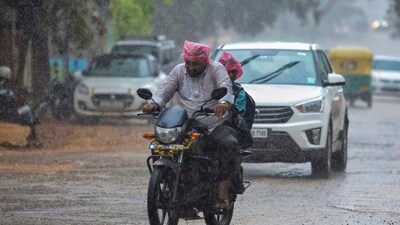 Light rains are likely to appear in upcoming days at Bengaluru. (PTI) Light rains are likely to appear in upcoming days at Bengaluru. (PTI)