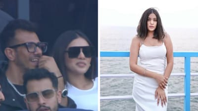 RJ Mahvash watched the ICC Champions Trophy final in Dubai with Yuzvendra Chahal. RJ Mahvash watched the ICC Champions Trophy final in Dubai with Yuzvendra Chahal.