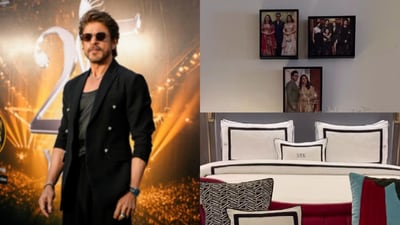 A sneak peek into Shah Rukh Khan's suite for IIFA 2025. A sneak peek into Shah Rukh Khan's suite for IIFA 2025.