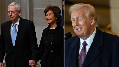 Trump once called Mitch McConnell's wife Elaine Chao ‘crazy’ – now she is appointed to the Kennedy Center (Photo by Ricky Carioti/The Washington Post, Chip Somodevilla/Pool Photo via AP) Trump once called Mitch McConnell's wife Elaine Chao ‘crazy’ – now she is appointed to the Kennedy Center (Photo by Ricky Carioti/The Washington Post, Chip Somodevilla/Pool Photo via AP)