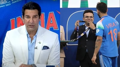 Wasim Akram shocked at no PCB representative during Champions Trophy closing ceremony Wasim Akram shocked at no PCB representative during Champions Trophy closing ceremony