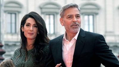 George Clooney recently underwent a dramatic hair transformation, bidding farewell to his silver fox look (AFP) George Clooney recently underwent a dramatic hair transformation, bidding farewell to his silver fox look (AFP)