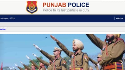 Punjab Police Constable Recruitment 2025: Registration ends on March 13 (Official website, screenshot) Punjab Police Constable Recruitment 2025: Registration ends on March 13 (Official website, screenshot)