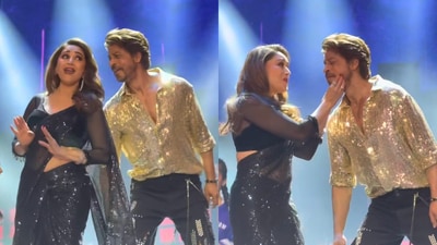 Shah Rukh Khan and Madhuri Dixit's performance at IIFA 2025. (Instagram) Shah Rukh Khan and Madhuri Dixit's performance at IIFA 2025. (Instagram)