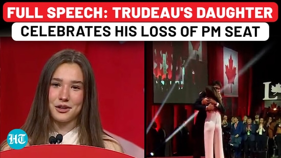 Full Speech: Trudeau's Daughter Happy He Lost PM Seat ‘Want To See Less Of Him…’