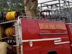 The Delhi Fire Services received a distress call at 2:22 am on Tuesday and dispatched three fire tenders to the scene.
