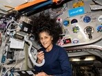 During her nine-month long extended stay at the ISS, Sunita Williams has undertaken several projects and experiments. (File) During her nine-month long extended stay at the ISS, Sunita Williams has undertaken several projects and experiments. (File)