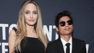 Pax Jolie-Pitt's road incidents prompt Angelina Jolie to mandate defensive driving lessons. (Instagram/@JustJared) Pax Jolie-Pitt's road incidents prompt Angelina Jolie to mandate defensive driving lessons. (Instagram/@JustJared)