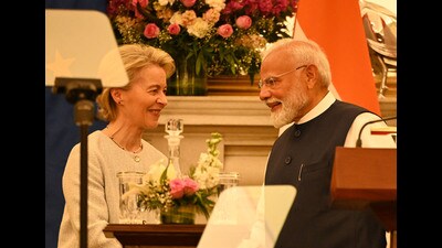 Both the EU and the UK are seeking enhanced market access in India through sharp reductions in tariffs (Photo by Ajay Aggarwal/ Hindustan Times) (Hindustan Times)