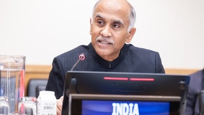 India’s Permanent Representative to the UN, Ambassador Parvathaneni Harish. (X/ Parvathaneni Harish) India’s Permanent Representative to the UN, Ambassador Parvathaneni Harish. (X/ Parvathaneni Harish)