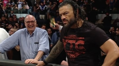 Roman Reigns returned on WWE Raw, attacking both Seth Rollins and CM Punk. (Netflix - X) Roman Reigns returned on WWE Raw, attacking both Seth Rollins and CM Punk. (Netflix - X)