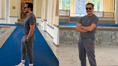 Saif Ali Khan returns to work after the stabbing incident. Saif Ali Khan returns to work after the stabbing incident.