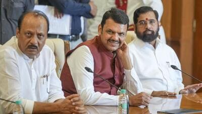The 802-km expressway was announced in March 2023 by the then Finance Minister Devendra Fadnavis during the Mahayuti government’s first budget presentation. (PTI) The 802-km expressway was announced in March 2023 by the then Finance Minister Devendra Fadnavis during the Mahayuti government’s first budget presentation. (PTI)