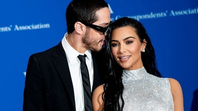 Pete Davidson and Kim Kardashian dated from October 2021 to August 2022 before Kanye West took over their relationship. (AFP) Pete Davidson and Kim Kardashian dated from October 2021 to August 2022 before Kanye West took over their relationship. (AFP)
