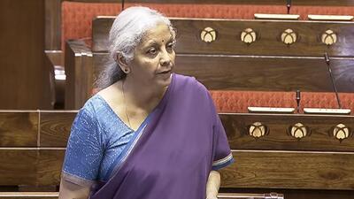 Union Finance Minister Nirmala Sitharaman said on Tuesday that all financial support will be provided to Manipur (Sansad TV) Union Finance Minister Nirmala Sitharaman said on Tuesday that all financial support will be provided to Manipur (Sansad TV)