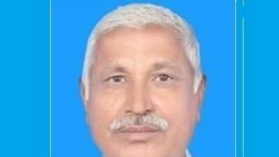 The incident happened on Monday noon when Gulfam Singh Yadav was sitting in his courtyard. (Live Hindustan) The incident happened on Monday noon when Gulfam Singh Yadav was sitting in his courtyard. (Live Hindustan)