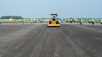 The foundation stone for the project was laid in November 2021. (HT Photo)