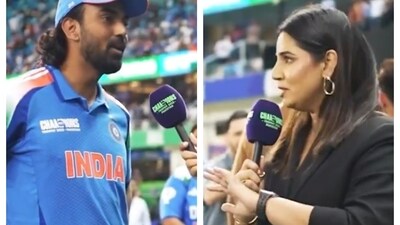 Kl Rahul talks to Sanjana Ganesan Kl Rahul talks to Sanjana Ganesan