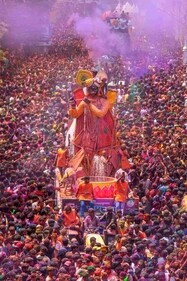 Rangpanchami Ger Festival in Indore (Photo: Instagram) Rangpanchami Ger Festival in Indore (Photo: Instagram)